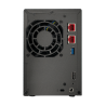 ASUSTOR 2-BAY NAS 3.5"/2.5"(0/2), QC-2.0GHz, 4GB, M.2(4), 2.5G(2), TWR, 3YR