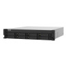 QNAP 8-BAY NAS 3.5"(0/8), ARM QC-1.7GHz, 4GB, 2.5GbE(2), SFP+(2), RPS, 2U RACK, 3YR WTY