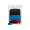 KENSINGTON DUO GEL MOUSE PAD WITH WRIST REST - RED/BLACK