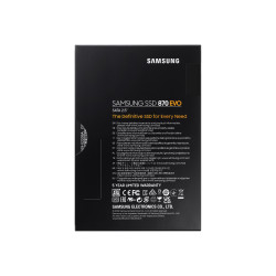 SAMSUNG (870 EVO) 8TB, 2.5" INTERNAL SATA SSD, 560R/530W MB/s, 5YR WTY