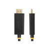 2m DP to HDMI Cable 4K 60Hz with HDR
