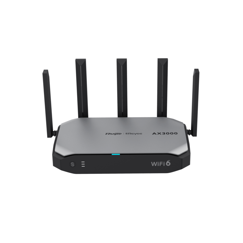 RUIJIE REYEE AX3000 SOHO WI-FI 6 DUAL BAND GE ROUTER-EXT ANT-1 WAN, 1 LAN, 3 WAN/LAN,3YR