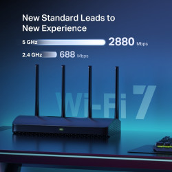 Mercusys MR27BE BE3600 Dual-Band Wi-Fi 7 Router,5-Year WTY