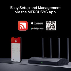 Mercusys MR27BE BE3600 Dual-Band Wi-Fi 7 Router,5-Year WTY