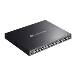 TP-LINK OMADA 48-PORT MANAGED GIGABIT L2+ RACK SWITCH,POE+(40),POE++(8), SFP+(4), 750W,5YR
