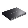 TP-LINK OMADA 48-PORT MANAGED GIGABIT L2+ RACK SWITCH,POE+(40),POE++(8), SFP+(4), 750W,5YR