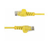 25cm Yellow Slim CAT6 Ethernet Cable