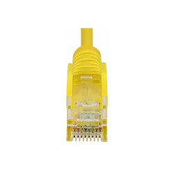 25cm Yellow Slim CAT6 Ethernet Cable