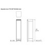 OPTEX CURTAIN PIR 5M ADJ STACK BALCONY ANTI-MASK PET IP55 WIRELESS OPT -2YRS