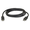 ATEN 2M DISPLAYPORT CABLE, SUPPORTS UP TO 3840 X 2160 @ 60HZ