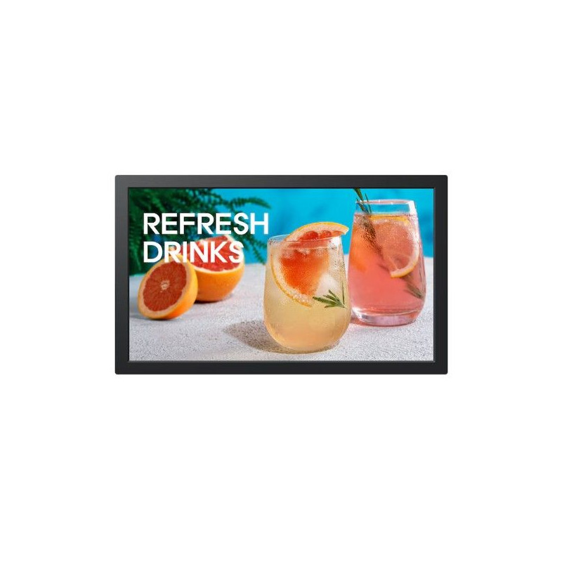 SAMSUNG (QBC) PRO DISPLAY, 13" FHD, 500NITS, HDMI, LAN/WIFI,