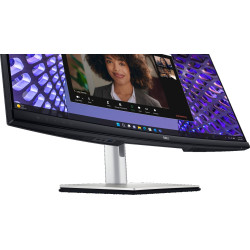 DELL P-SERIES 34" (21:9) WQHD CURVE, HDMI, DP, USB-C, USB(4), H/ADJ, LAN, SPKR, W/CAM, 3YR