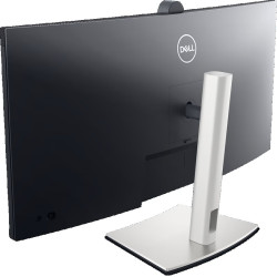 DELL P-SERIES 34" (21:9) WQHD CURVE, HDMI, DP, USB-C, USB(4), H/ADJ, LAN, SPKR, W/CAM, 3YR