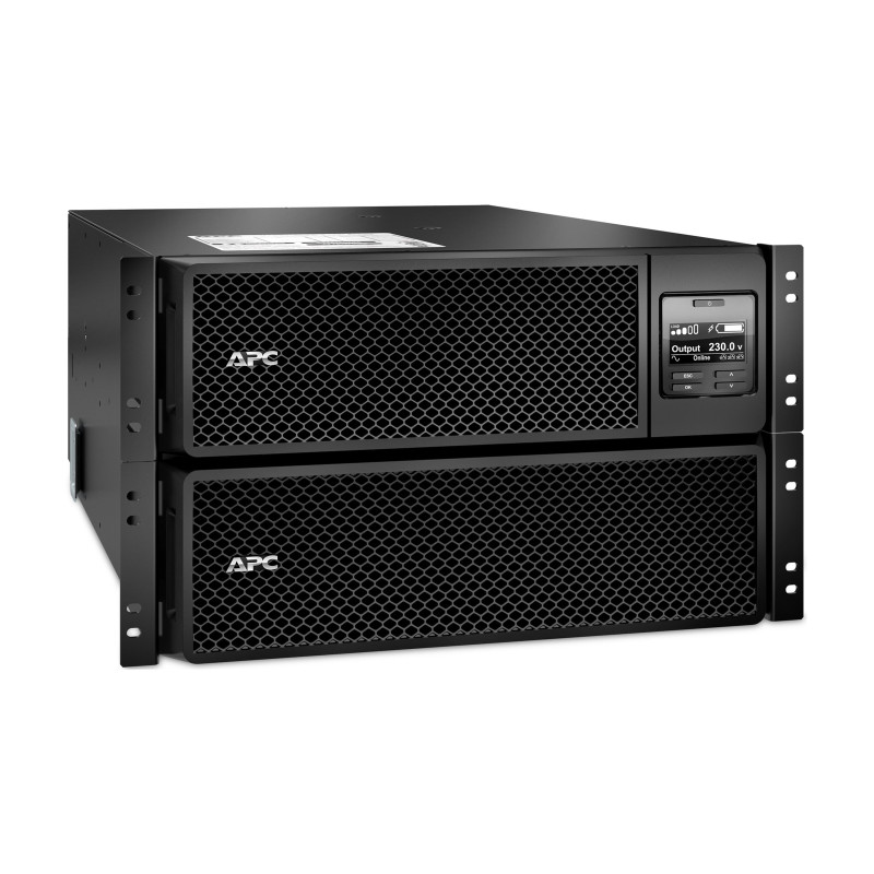 APC SMART-UPS (SRT), 10K VA, IEC(10), NETWORK, LCD, 6U RACK/TWR, 3YR