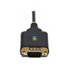 STARTECH.COM 13FT (4M) 2-PORT USB TO SERIAL ADAPTER CABLE, INTERCHANGEABLE DB9 SCREWS/NUTS