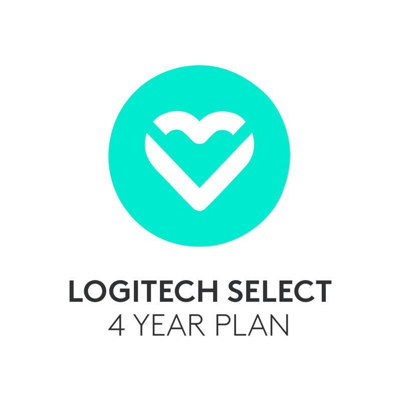 LOGITECH SELECT COMPREHENSIVE ROOM SERVICE PLAN, 24/7 SUPPORT, ADVANCE RMA,4YR