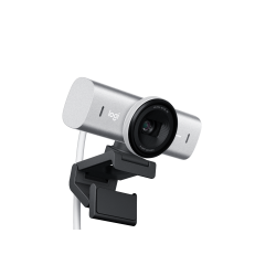 LOGITECH MX BRIO ULTRA HD 4K WEBCAM, ADVANCED AUTOFOCUS, USB-C, PRIVACY SHUTTER, PALE GREY