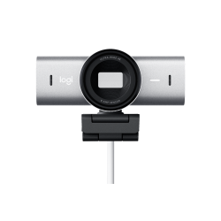 LOGITECH MX BRIO ULTRA HD 4K WEBCAM, ADVANCED AUTOFOCUS, USB-C, PRIVACY SHUTTER, PALE GREY