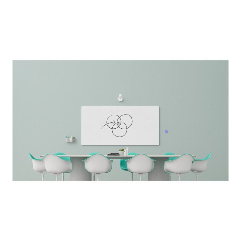 LOGITECH SCRIBE WHITEBOARD CAMERA FOR TEAMS & ZOOM ROOMS, WHITE - 2YR WTY