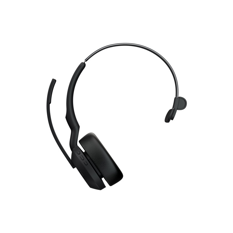 JABRA WIRELESS EVOLVE2 55 UC MONO BLUETOOTH ANC HEADSET +LINK390A, USB-A