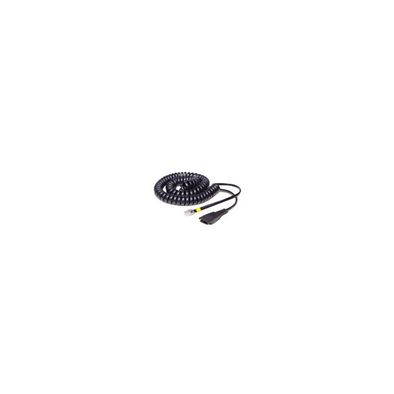 JABRA RJ11 TO QD CURLY CORD,2M