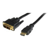 STARTECH.COM 1M HDMI TO DVI-D ADAPTER CABLE, BLACK, LTW