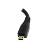 STARTECH.COM 5" HDMI TO HDMI MICRO ADAPTER CABLE - HDMI F TO MICRO HDMI M, LTW