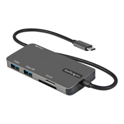 STARTECH.COM USB-C MULTIPORT ADAPTER, 4K HDMI, PD, SD, USB, 3YR