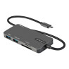STARTECH.COM USB-C MULTIPORT ADAPTER, 4K HDMI, PD, SD, USB, 3YR