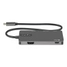 STARTECH.COM USB-C MULTIPORT ADAPTER, 4K HDMI, PD, SD, USB, 3YR
