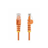 STARTECH.COM.com 1m Orange Slim CAT6 Ethernet Cable, Snagless, 28AWG, LSZH, LTW