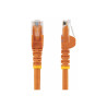 STARTECH.COM 1M CAT6 ETHERNET CABLE ORANGE 650MHZ 100W SNAGLESS PATCH CORD, LTW