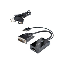 STARTECH.COM DVI-D TO DP ADAPTER, USB POWER, 2YR