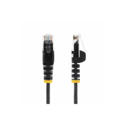STARTECH.COM.com 5m Black Slim CAT6 Ethernet Cable, Snagless, 28AWG, LSZH, LTW