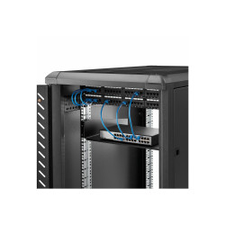 STARTECH.COM BLACK STANDARD UNIVERSAL SERVER RACK CABINET SHELF LTW