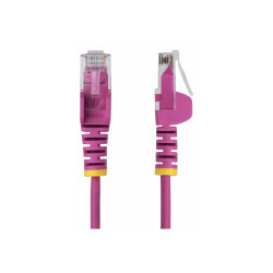 STARTECH.COM 25CM PINK SLIM CAT6 ETHERNET CABLE, SNAGLESS, 28AWG, LSZH, LTW