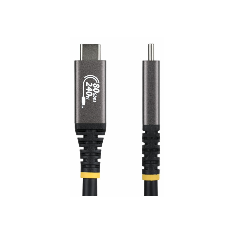 STARTECH.COM 1.5M (5FT) USB4 CABLE, USB-IF CERTIFIED USB-C CORD, 80GBPS, LTW