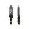 STARTECH.COM 1.5M (5FT) USB4 CABLE, USB-IF CERTIFIED USB-C CORD, 80GBPS, LTW