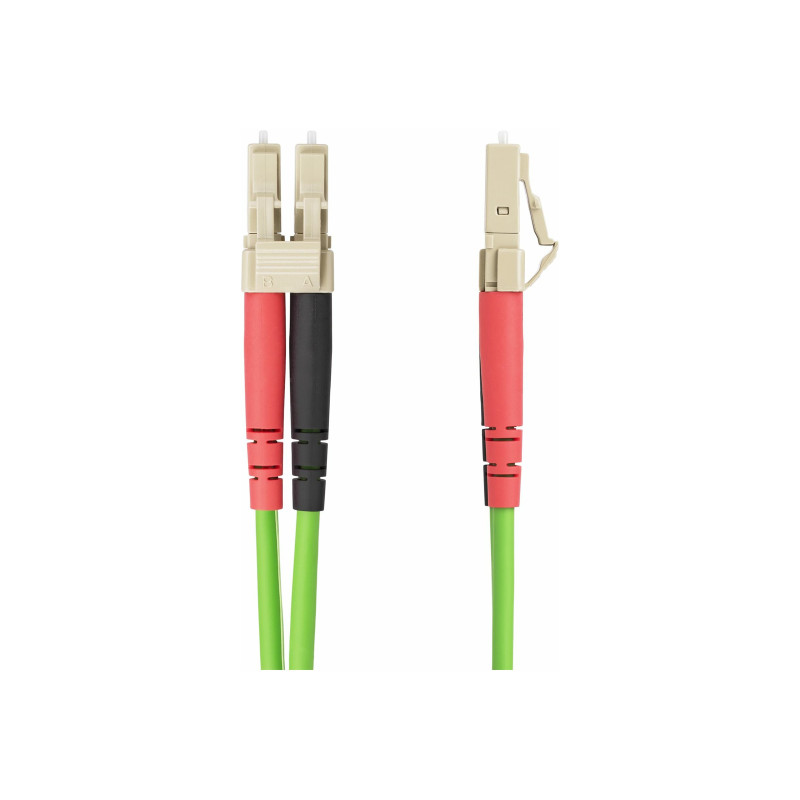 STARTECH.COM 1M LC TO LC (UPC) OM5 MULTIMODE FIBER OPTIC CABLE, LTW
