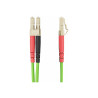 STARTECH.COM 1M LC TO LC (UPC) OM5 MULTIMODE FIBER OPTIC CABLE, LTW