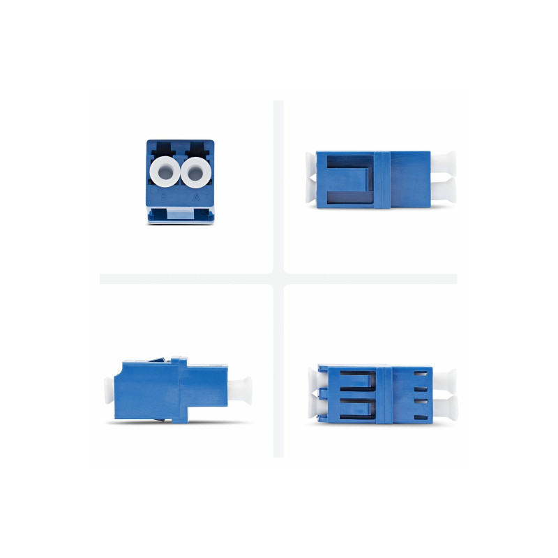 STARTECH.COM LC TO LC COUPLER, LC FIBER COUPLER, SINGLE MODE LC DUPLEX, 1 YR