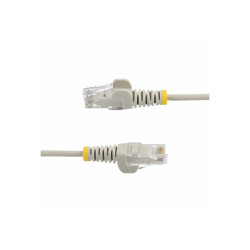 STARTECH.COM.com 5m Gray Slim CAT6 Ethernet Cable, Snagless, 28AWG, LSZH, LTW