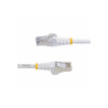 STARTECH.COM 2M WHITE CAT8 ETHERNET CABLE, SNAGLESS, S/FTP, 25G/40G, LTW