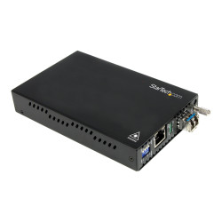 STARTECH.COM FIBER MEDIA CONVERTER GIGABIT 1000MBPS MM FIBRE LC 550M 2YR