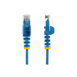 STARTECH.COM 25CM BLUE SLIM CAT6 ETHERNET CABLE, SNAGLESS, 28AWG, LSZH, LTW