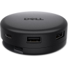 DELL DA326 PRO 7-IN-1 USB-C TRAVEL HUB, USB(2), USB-C(2), HDMI, DP, 3YR