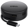 DELL DA326 PRO 7-IN-1 USB-C TRAVEL HUB, USB(2), USB-C(2), HDMI, DP, 3YR