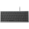 KENSINGTON EQ USB-C WIRED COMPACT KEYBOARD WITH CO-PILOT, 3YR