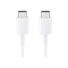 SAMSUNG USB-C TO USB-C 1M CABLE, MAX 60W (WHITE)