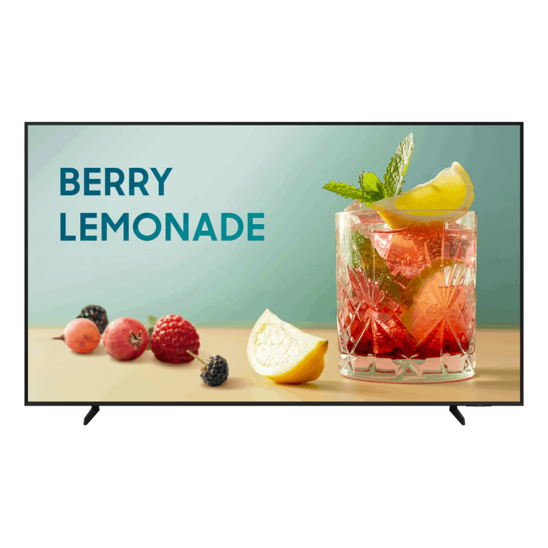 SAMSUNG (BEFX) BUSINESS TV, 65" UHD, 300NITS, HDMI(3), LAN/WIFI, SPKR, USB, 16H/7D, 3YR